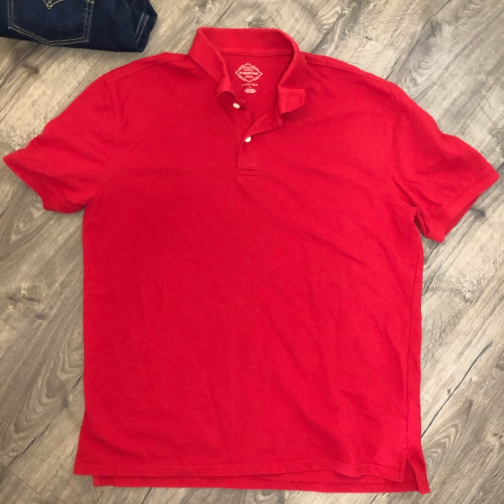 St. John’s Bay Mens Red Polo